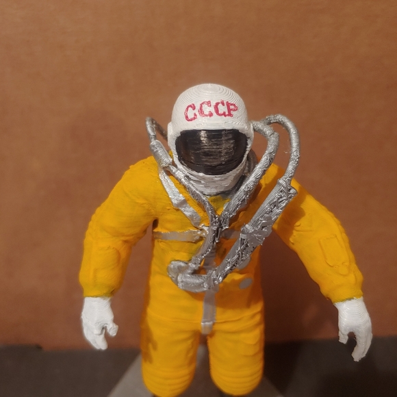 6" USSR Space Race Cosmonaut Plastic Custom Figurine - Picture 9 of 9